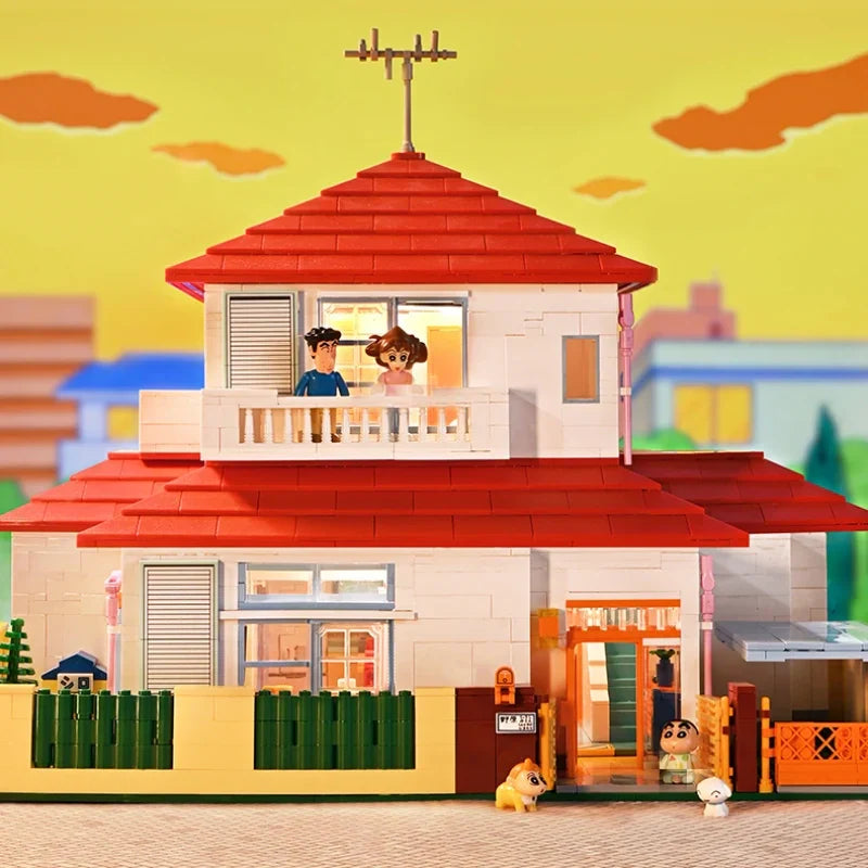 K20612 The Crayon Shin-chan House | Brick Building Set - Image 3 of 8 | TheBrickTube