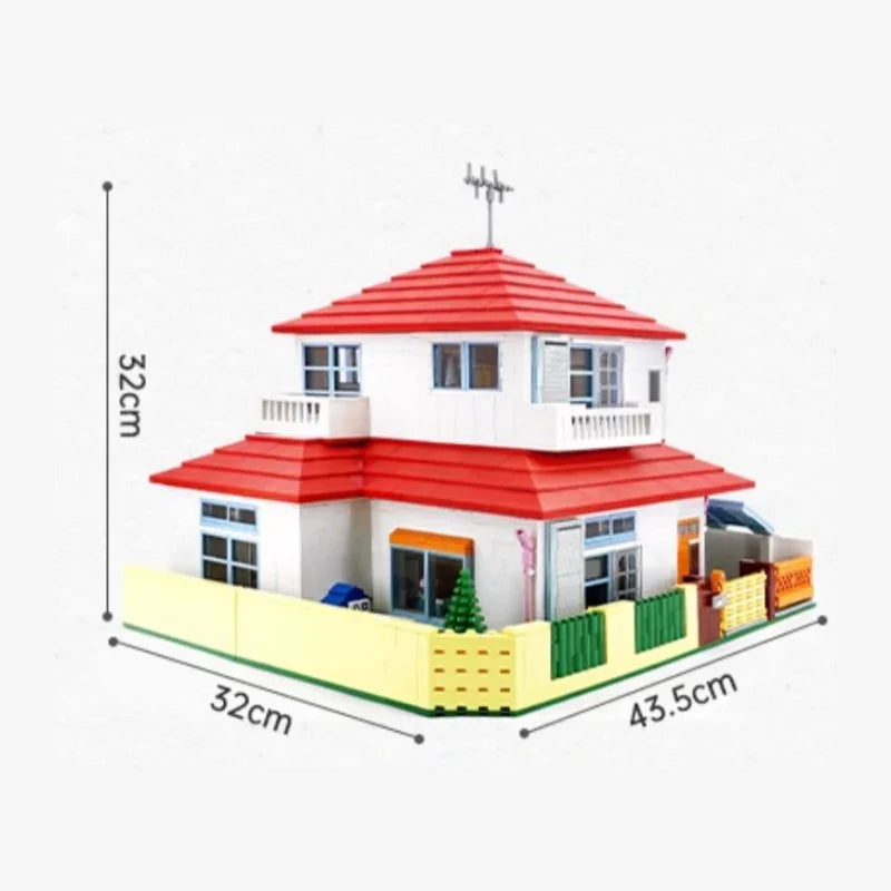 K20612 The Crayon Shin-chan House | Brick Building Set - Image 6 of 8 | TheBrickTube