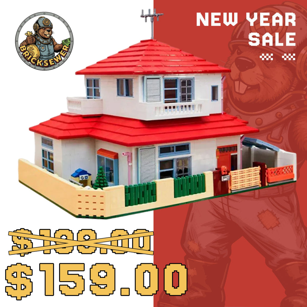 K20612 The Crayon Shin-chan House | Brick Building Set - Main Image | TheBrickTube