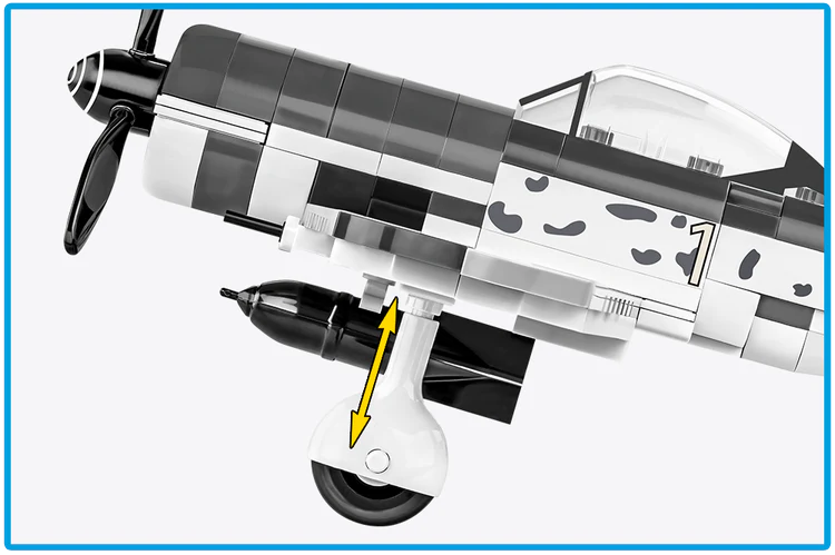 Focke-Wulf FW 190 F-8 Fighter Building Set - Image 6 of 6 | TheBrickTube