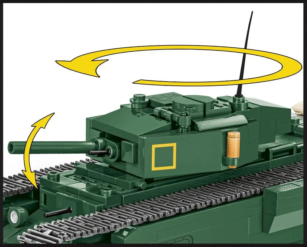 Churchill MK.III Tank Building Set - Image 6 of 6 | TheBrickTube