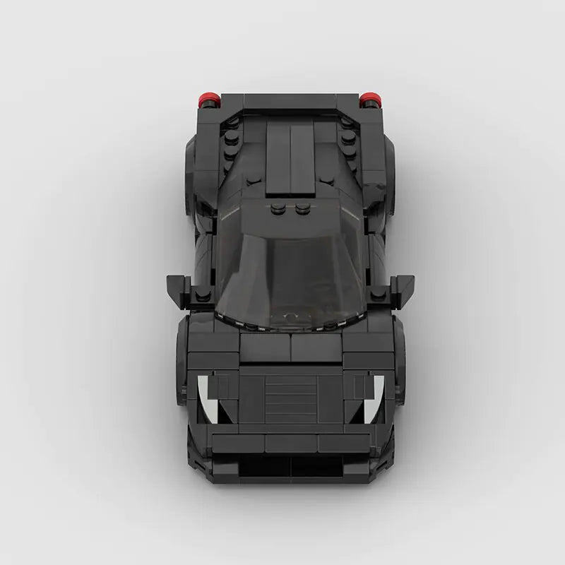 Ferrari 458 brick model - display view - TheBrickTube