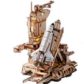 3D Wooden Space Shuttle Puzzle – DIY STEM Model Kit for Adults - Main Image | TheBrickTube