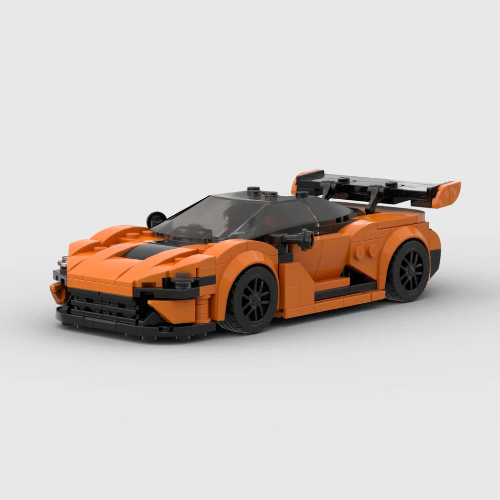 Mclaren 720S GT3 brick model - display view - TheBrickTube