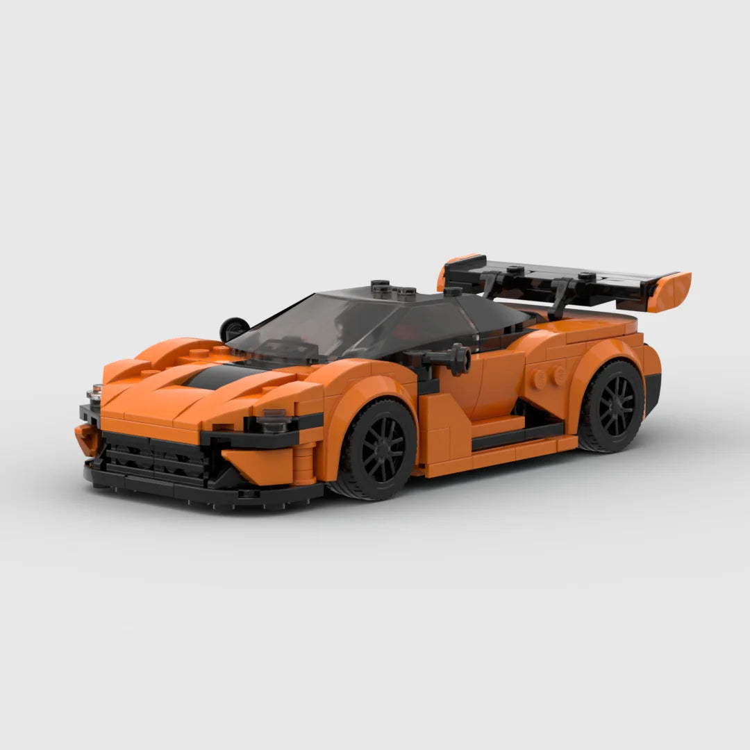 Mclaren 720S GT3 brick model - display view - TheBrickTube