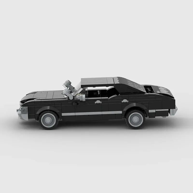 Chevrolet Chevelle brick model - display view - TheBrickTube