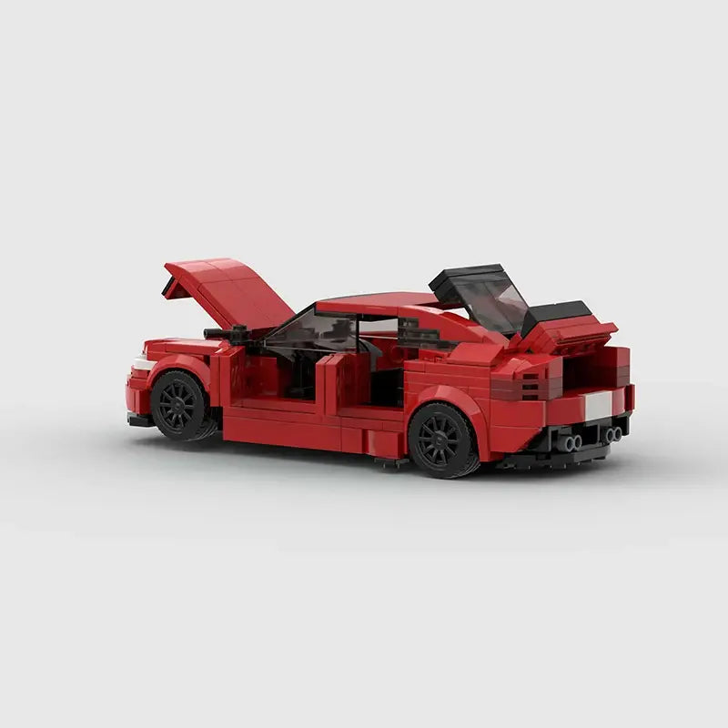 BMW M5 Competition brick model - detail close-up - TheBrickTube