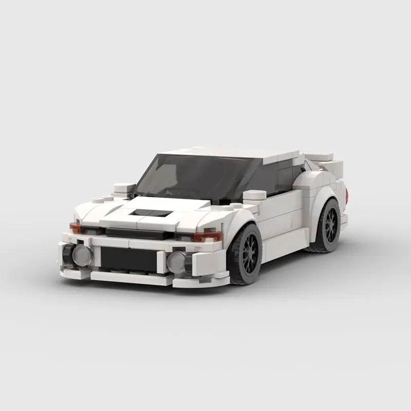 Mitsubishi EVO 4/5/6 brick model - display view - TheBrickTube