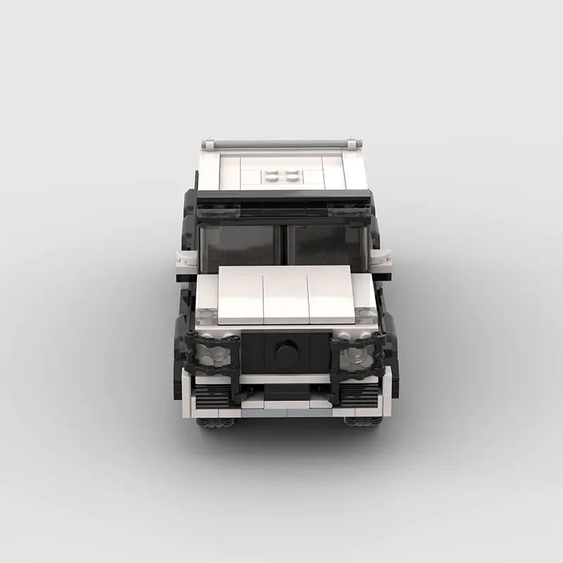 Mercedes-Benz G63 6x6 G Wagon brick model - display view - TheBrickTube